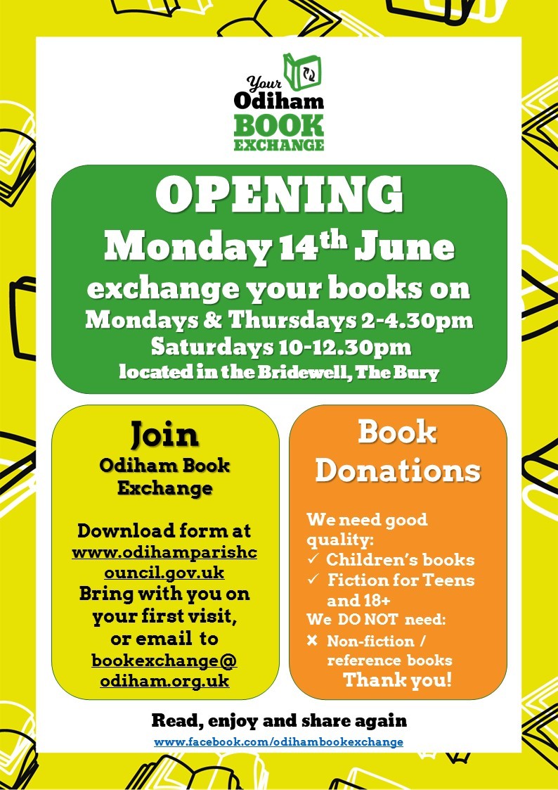 Opening Book Exchange Poster