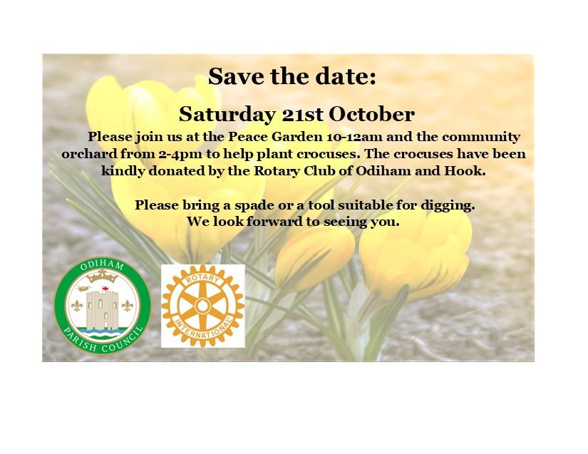 save the date crocus