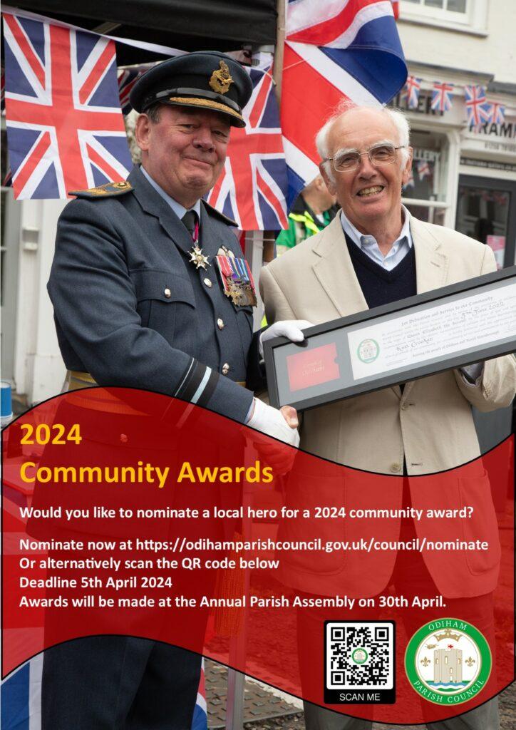 community awards poster