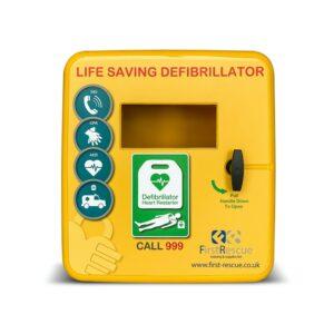 defibstore 4000 outdoor defibrillator cabinet non locking closed