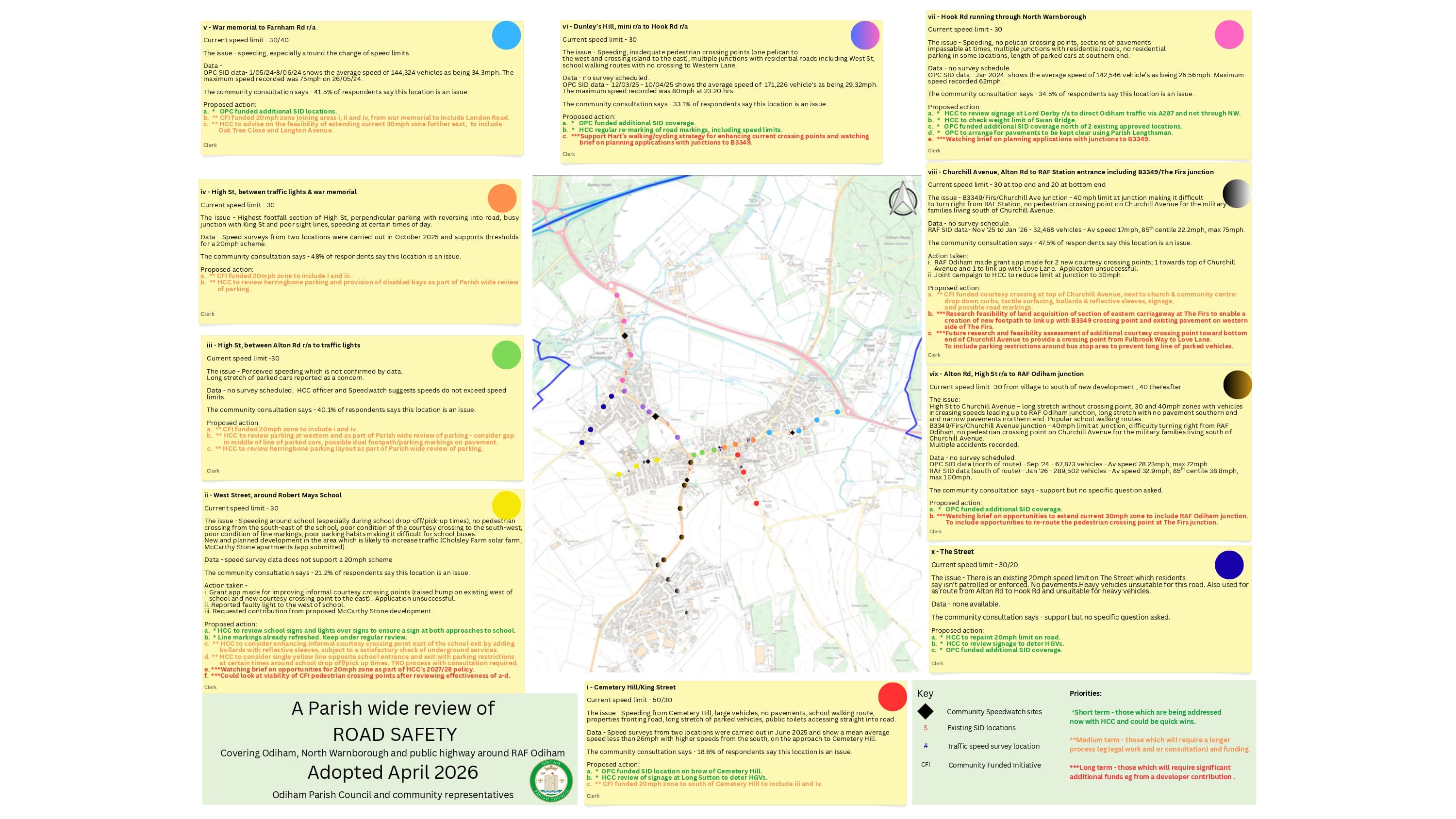 Final Road Safety plan of proposals image