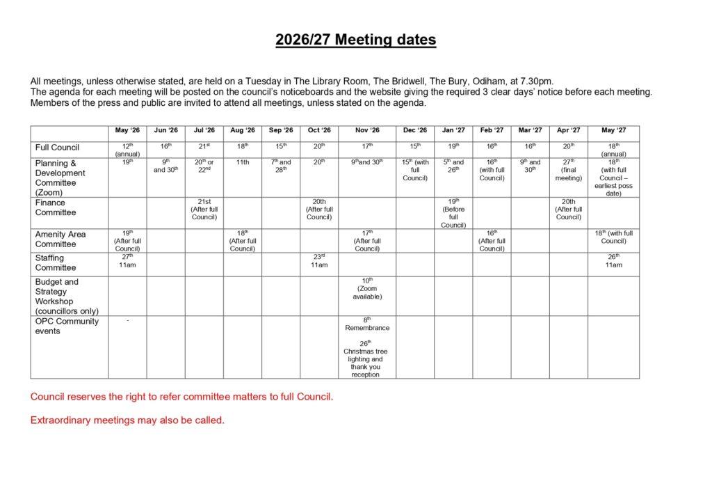 FINAL Meeting dates 2026 and 27 page 0001